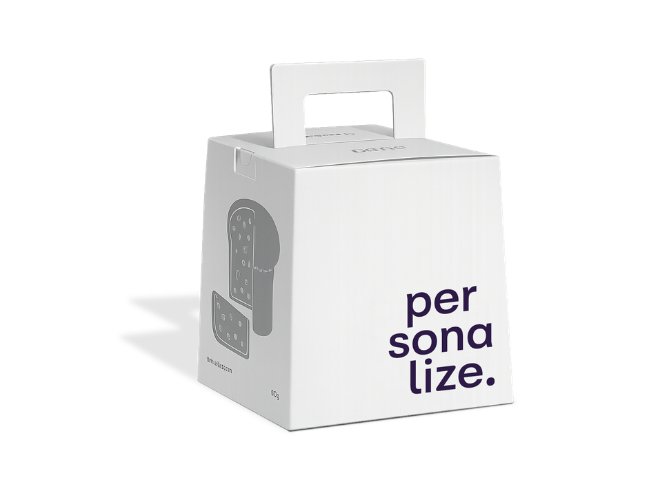 Embalagem para Panetone com Acabamento Chanfrado G - Kit Onboarding