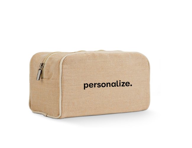 Necessaire Sustent�vel em Juco para Kit Onboarding